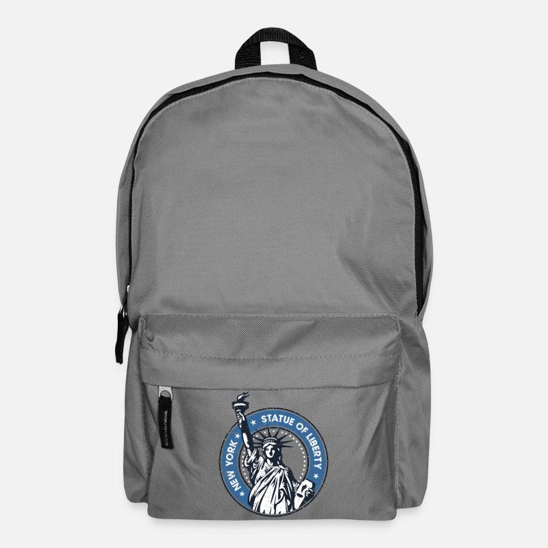 Icône du cercle de la liberté - Sac à dos - gris éléphant
