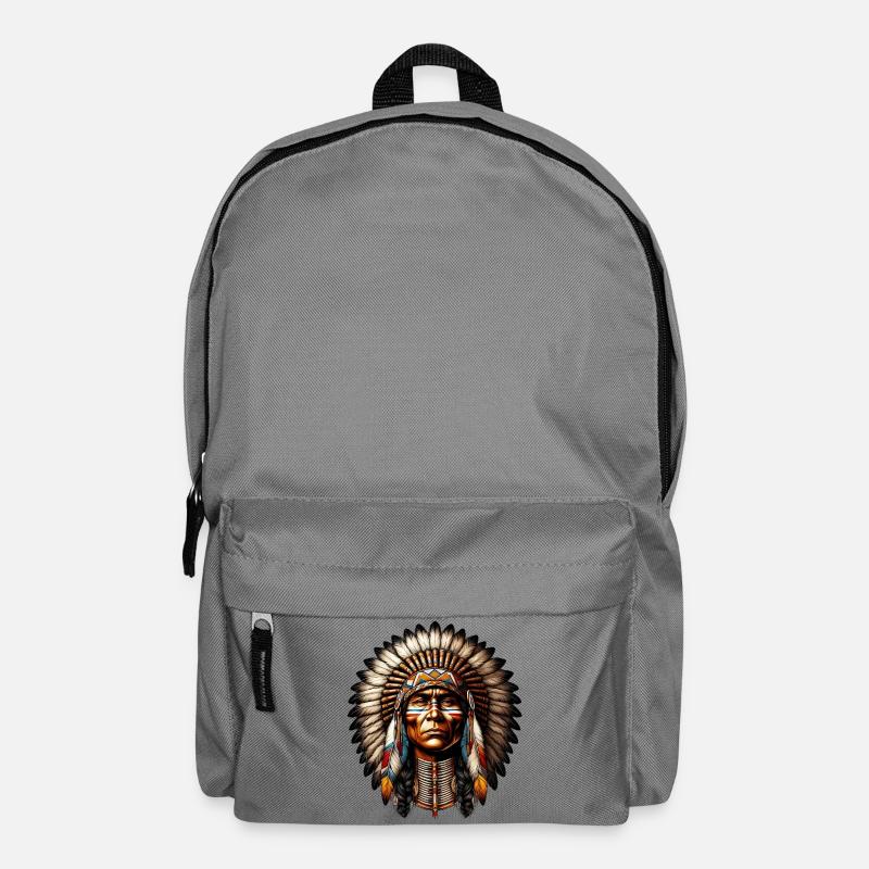 American Indian American - Backpack - elephant grey