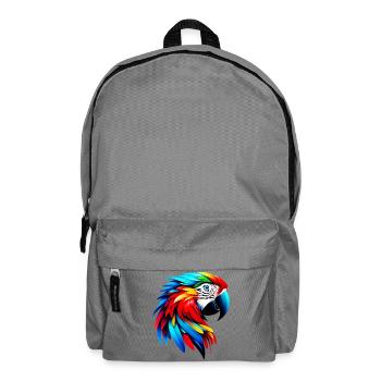 Perroquet - Sac à dos - gris éléphant - Devant