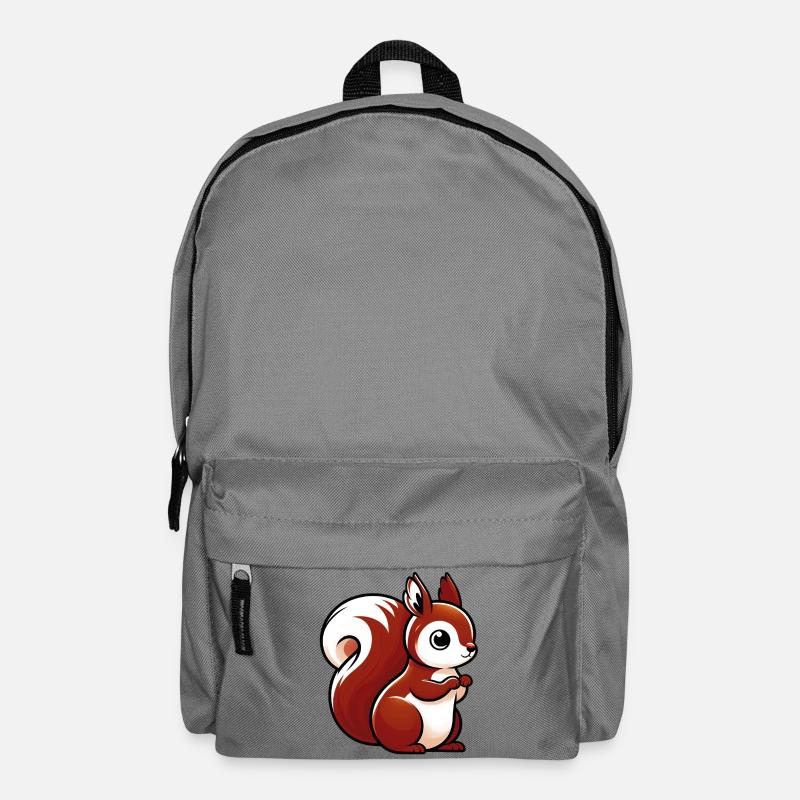 Eichhörnchen - Rucksack - Mittelgrau