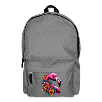 Flamingo - Rucksack - Mittelgrau - Vorne