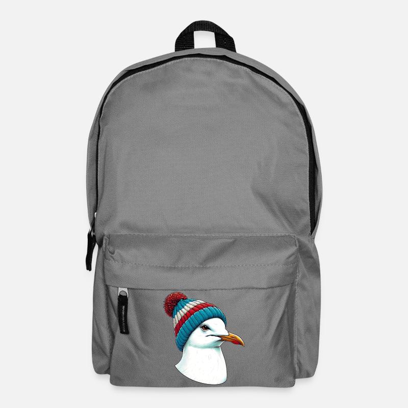 Möwe - Rucksack - Mittelgrau