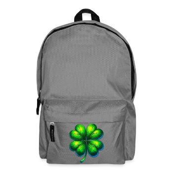 Trèfle à quatre feuilles - Sac à dos - gris éléphant - Devant