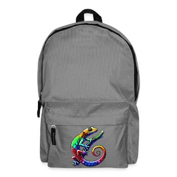Gecko - Rucksack - Mittelgrau - Vorne