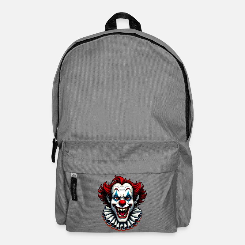 Crazy Clown - Backpack - elephant grey