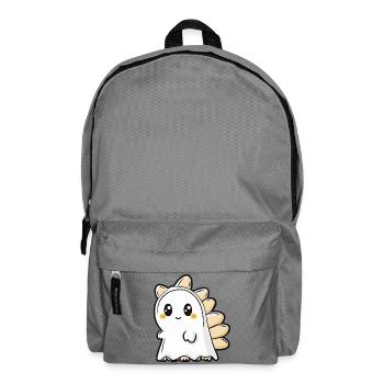Dinosaurier stegosaurus Halloween Geist - Rucksack - Mittelgrau - Vorne