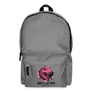 Fête nuptiale T-Rex Breakthrough rose - Sac à dos - gris éléphant - Devant