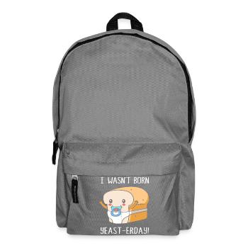 Bäcker Bäckerin Backen - Rucksack - Mittelgrau - Vorne
