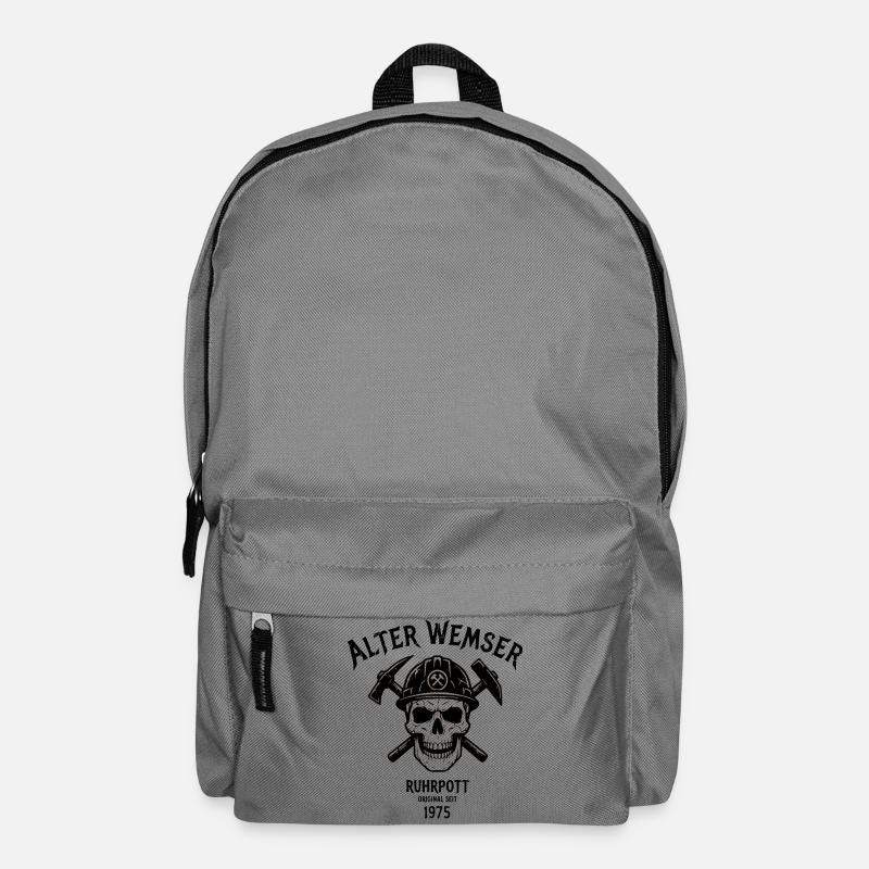 1975 Geburtstag Geschenk für echte Ruhrpott Typen - Rucksack - Mittelgrau