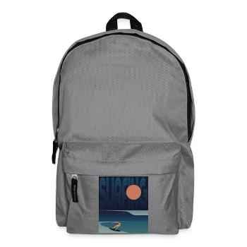 SURFER WELLE - Rucksack - Mittelgrau - Vorne