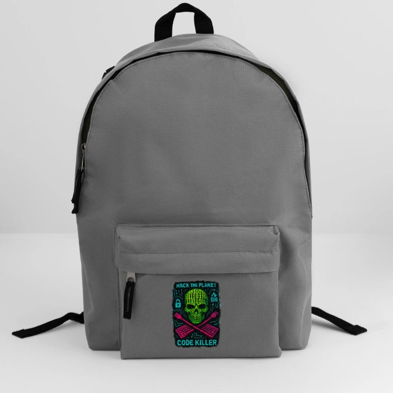 Hack the Planet Code Killer - Cyber Security Backpack