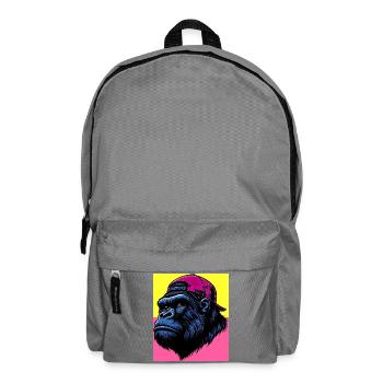gorilla - Backpack - elephant grey - Front