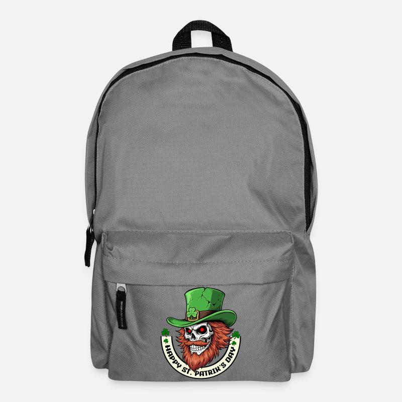 Irish Skull Vibes - Rucksack - Mittelgrau