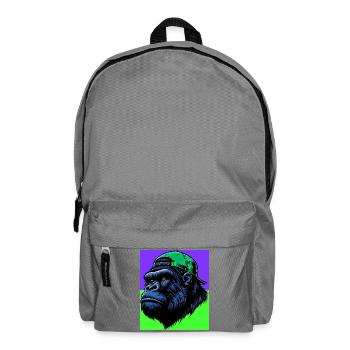gorilla - Backpack - elephant grey - Front