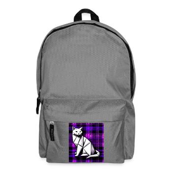 cat - Backpack - elephant grey - Front