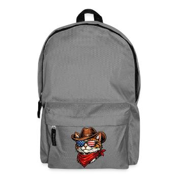 Cat Cowboy USA - Sac à dos - gris éléphant - Devant