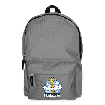 Giraffe Leave-it-behind - Backpack - elephant grey - Front