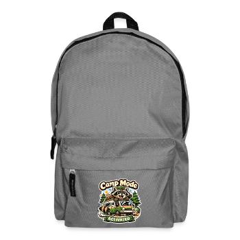 Caravan Camping Camper Travel Camping Life - Backpack - elephant grey - Front