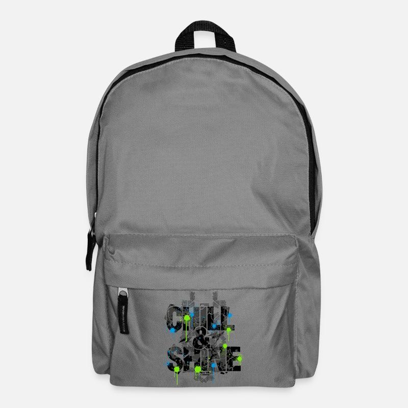 Limitierte Edition – CHILL & SHINE - Rucksack - Mittelgrau