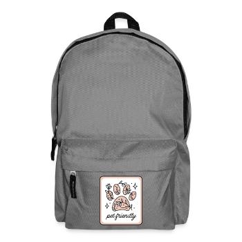 Pet friendly - Backpack - elephant grey - Front
