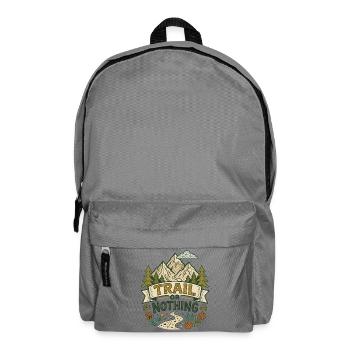 Randonnée - Aventure en plein air - Sentier ou rien - Sac à dos - gris éléphant - Devant