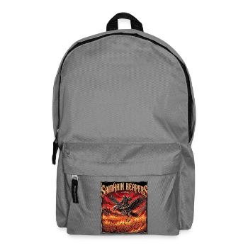 Heavy Metal Halloween - Sac à dos - gris éléphant - Devant