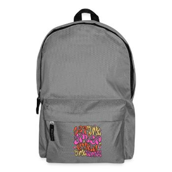 Vibrations soul psychédélique - Sac à dos - gris éléphant - Devant