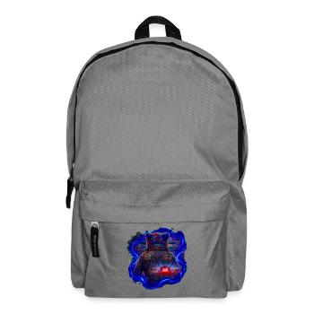 Veste de concert style ours néon - Sac à dos - gris éléphant - Devant