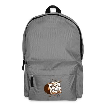 Vinylclub-Analog-Musikästhetik - Rucksack - Mittelgrau - Vorne