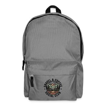 Gravel & Coffee Club - Rucksack - Mittelgrau - Vorne