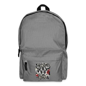 Vintage 2012 Bull Vintage Awesome Since 2012 - Backpack - elephant grey - Front