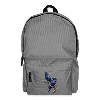 Celtic Ravens Zweig-Design. - Rucksack - Mittelgrau - Vorne