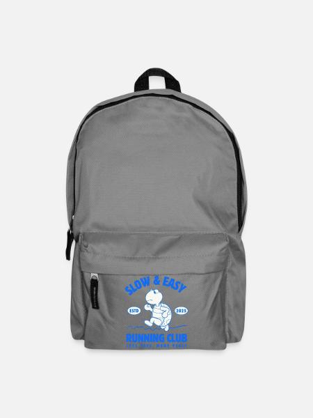 Slow & Easy Running Club - Rucksack - Mittelgrau
