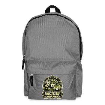 Have You Tried Turning It Off And On Again - Rucksack - Mittelgrau - Vorne