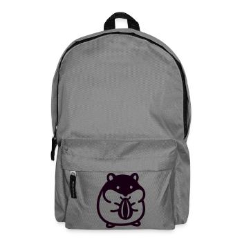 Suesser Hamster Icon - Rucksack - Mittelgrau - Vorne