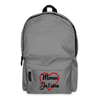 MUTTERTAG. SCHÖNEN MUTTERTAG - Rucksack - Mittelgrau - Vorne