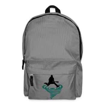 Emblème de la bascule - Sac à dos - gris éléphant - Devant