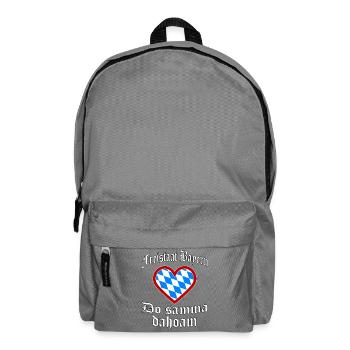 Do samma dahoam - Rucksack - Mittelgrau - Vorne