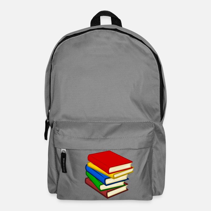 Books - Backpack - elephant grey