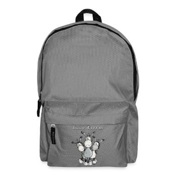 Three Donkeys - Backpack - elephant grey - Front