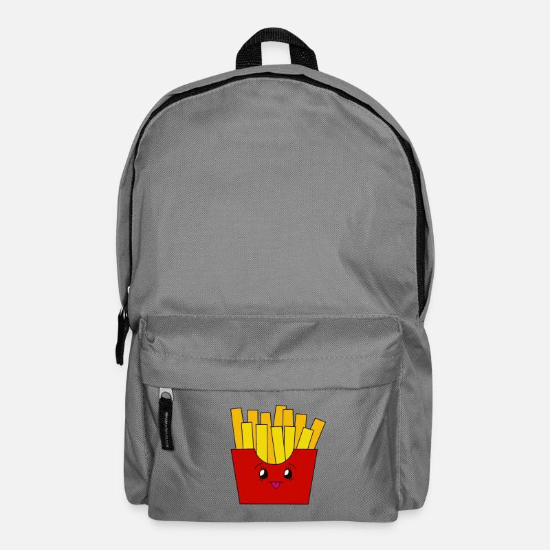 French fries - Backpack - elephant grey