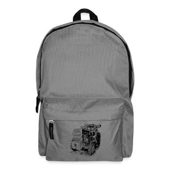 Traktor Fortschritt ZT 303 E - Rucksack - Mittelgrau - Vorne