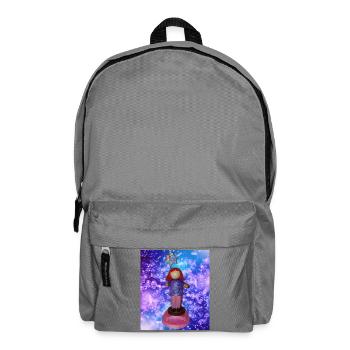 Glitzerstern Figurensommer - Rucksack - Mittelgrau - Vorne