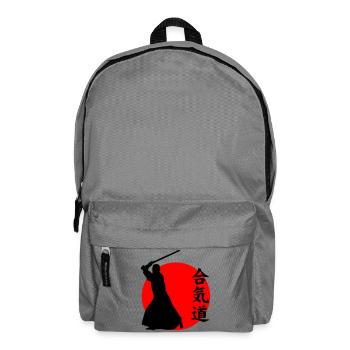 Aikido - Rucksack - Mittelgrau - Vorne