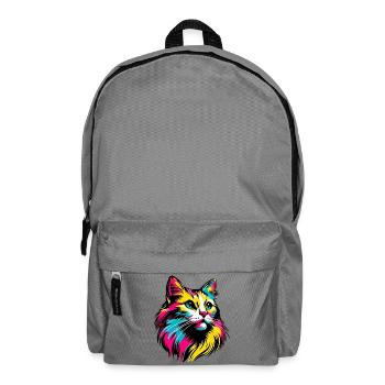 Cat - Backpack - elephant grey - Front