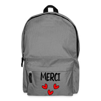 MISTRESS. THANK YOU. THANK YOU MISTRESS. GIFT - Backpack - elephant grey - Front