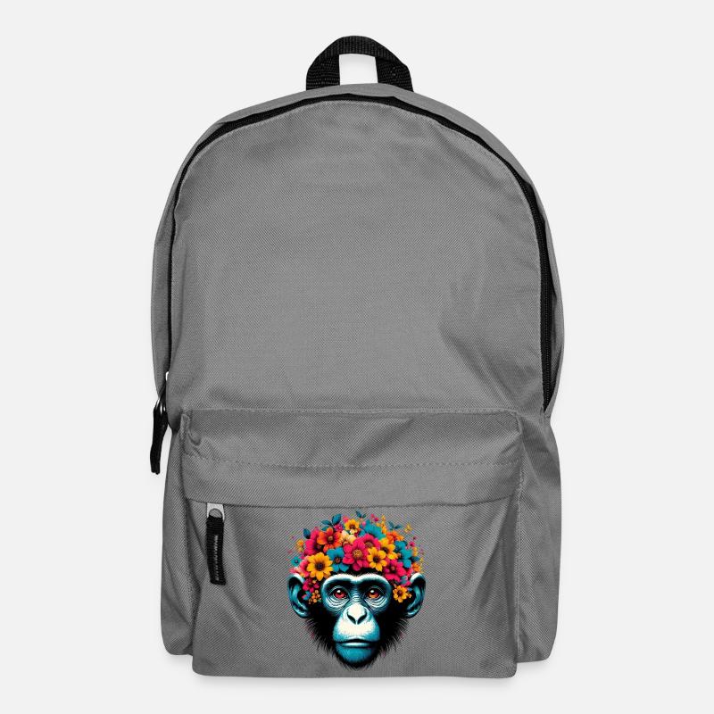 Singe - Sac à dos - gris éléphant