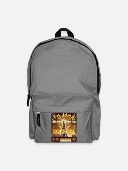 100 Jahre Hörspiel - Rucksack - Mittelgrau