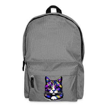 Cat - Backpack - elephant grey - Front