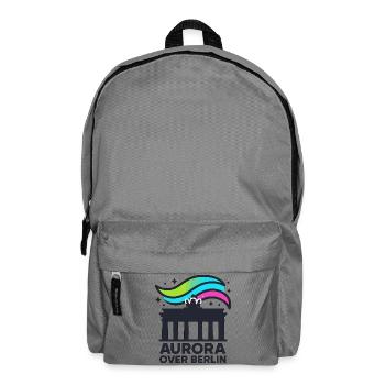 Aurora over Berlin - Backpack - elephant grey - Front
